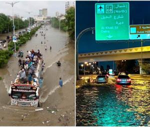 Is UAE-like heavy rain expected in Karachi?