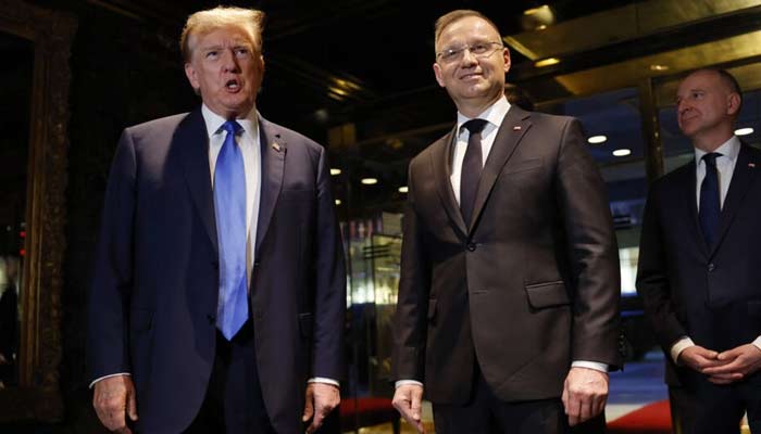 Were behind Poland all the way: Trump tells Duda. — Reuters/File