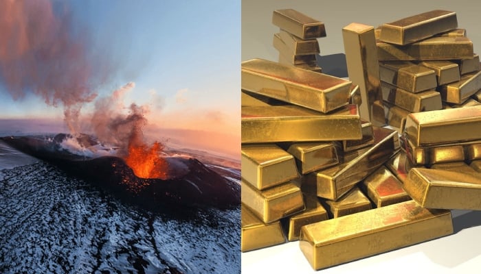 Mount Erebus spews gold dust at over 12,000 feet high. — Pexels