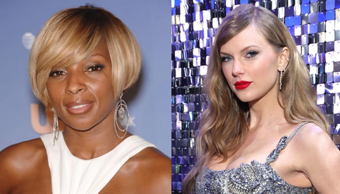Mary J. Bilge reacts on being compared to Taylor Swift