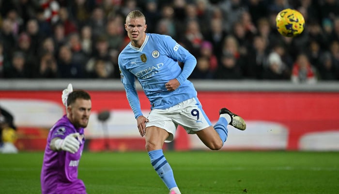 Manchester City’s Erling Haaland is the fastest climbing player. — AFP/File