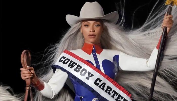 Beyonce excites fans with another Cowboy Carter styled attire