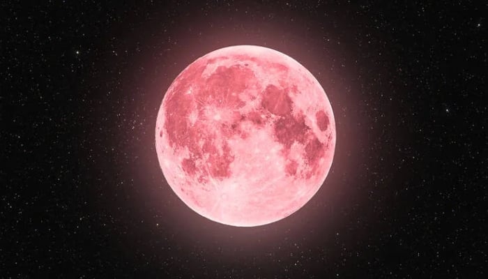 Pink Moon of April 2024 to be seen across the world next week. — Time Out