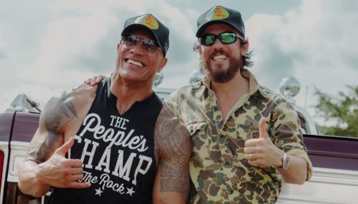 Dwayne Johnson makes appearance in Chris Janson music video