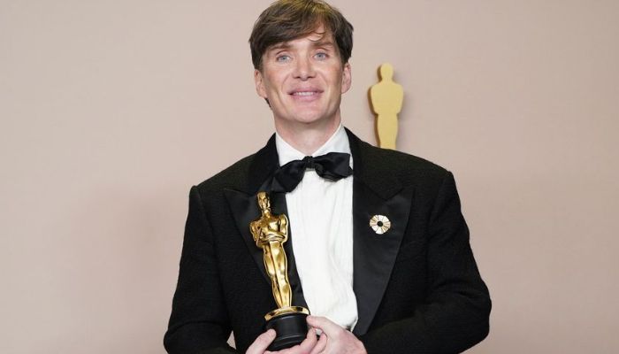 Oppenheimer star Cillian Murphy snags top honour at Irish academy awards