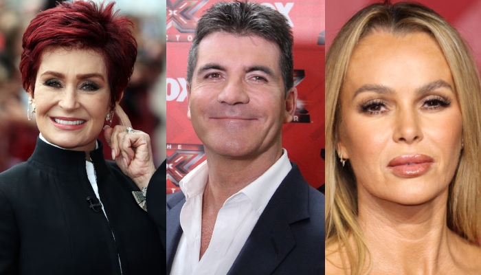 Photo: Simon Cowell breaks silence on Sharon Osbourne, Amanda Holdens feud