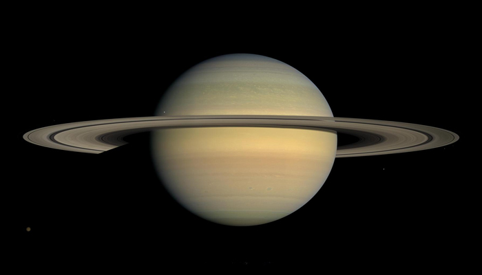 Saturn has a total of 146 identified moons.— JPL