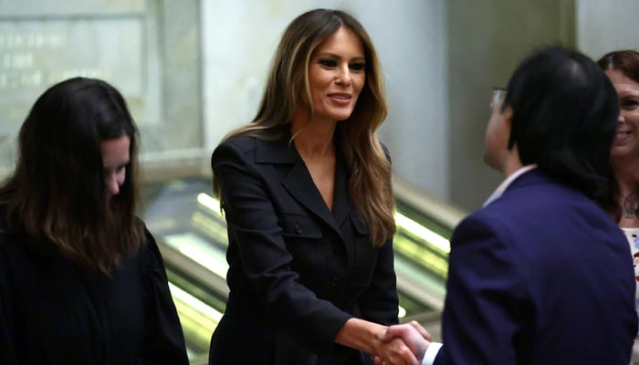Former First Lady Melania Trump expresses gratitude to mothers. — AFP/File