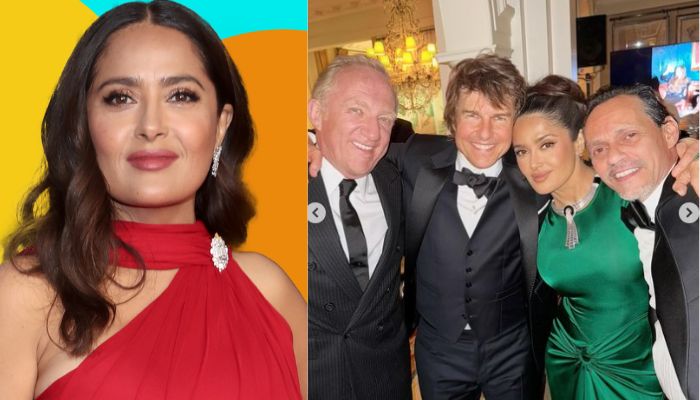 Salma Hayek drops photos from Victoria Beckhams fun birthday party