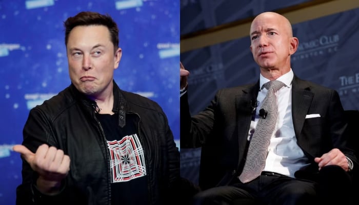 Who has a higher net worth between Elon Musk and Jeff Bezos? — Reuters/File