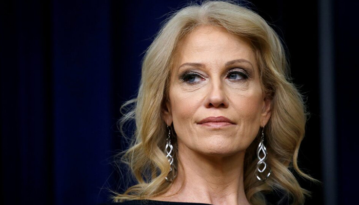 Former aide of Donald Trump Kellyanne Conway tells Lauren Sanchez about people. — Reuters