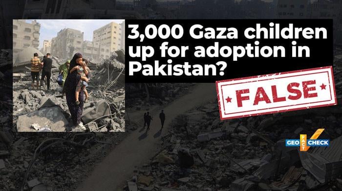 Fact-check: Bogus claims circulate online of Gaza children up for adoption in Pakistan