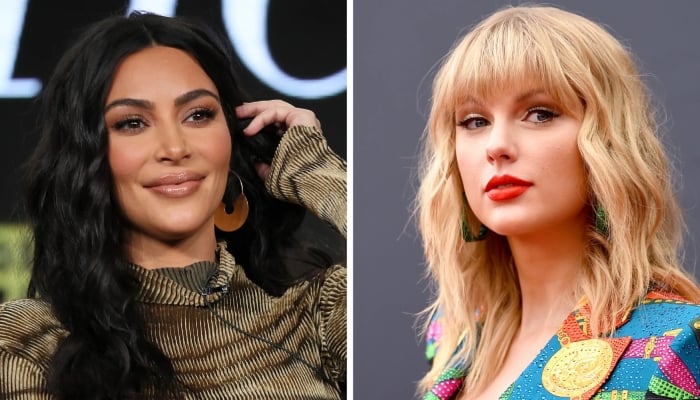 Photo:Kim Kardashian reacts to Taylor Swift’s diss track