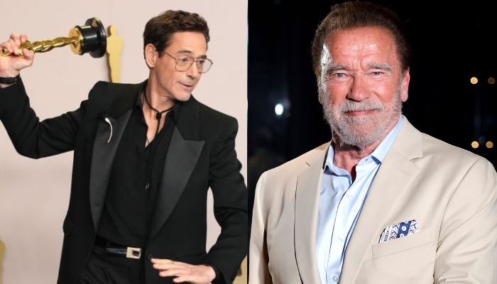 Arnold Schwarzenegger resonates with Robert Downeys Oscars speech