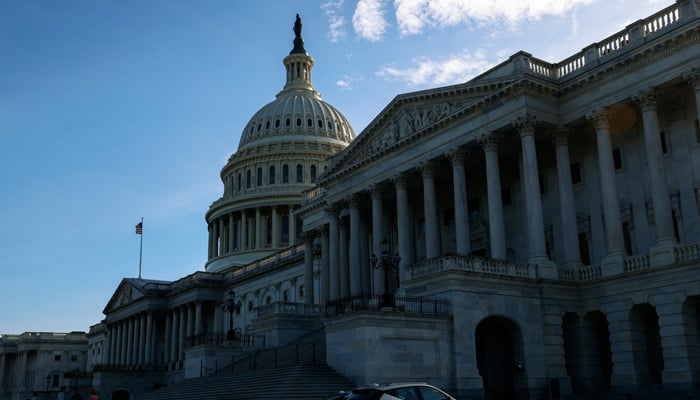 The Capitol building is pictured in Washington on April 23, 2024. — Reuters