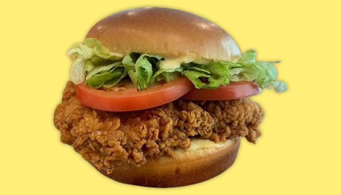 A representational image of a zinger burger. —Reuters/File