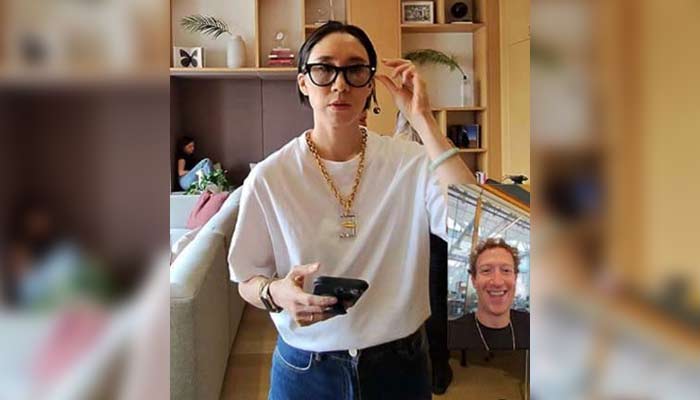 Meta CEO joins Iinstagram fashion partnerships director Eva Chen to announce new feature for AI glasses. — Instagram/ zuck