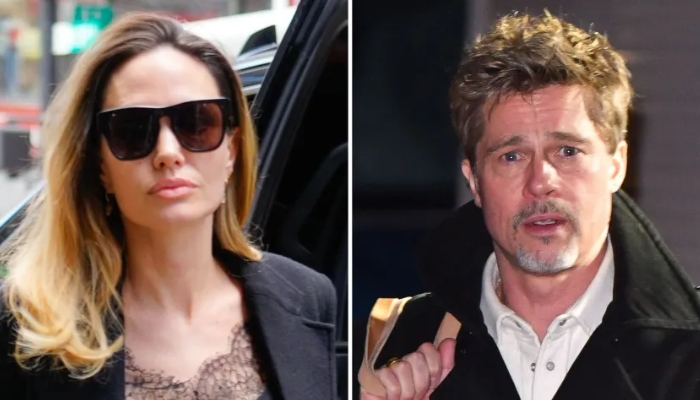 Photo:Brad Pitt stopping Angelina Jolie to meet new suitors?
