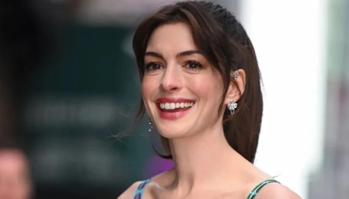 Photo:Anne Hathaway details hidden stresses of early career