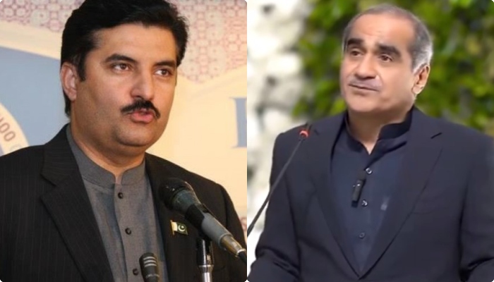 Pakistan Muslim League-Nawaz (PMLN) leader Khawaja Saad Rafique (right) and Pakistan People’s Party (PPP) Secretary Information Faisal Karim Kundi (left). —X/@KhSaad_Rafique/Facebook/Faisal Karim Kundi