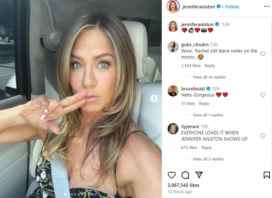 Jennifer Aniston shares rare photos dump