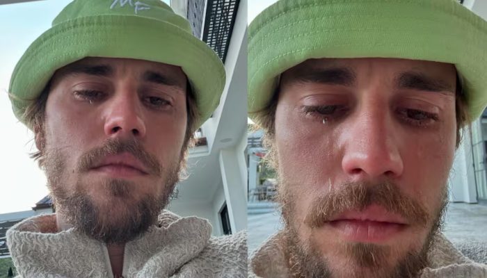 Justin Bieber reveals bottled up side in teary eyed selfies