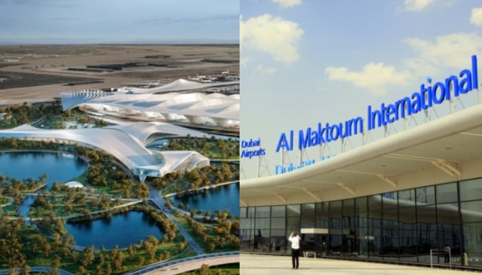 Dubais Al Maktoum International Airport to get $35bn makeoever. — New York Post, X/@HHShkMohd