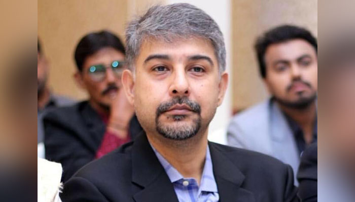 Former Muttahida Qaumi Movement-Pakistan (MQM-P) lawmaker Ali Raza Abidi. — Facebook/File