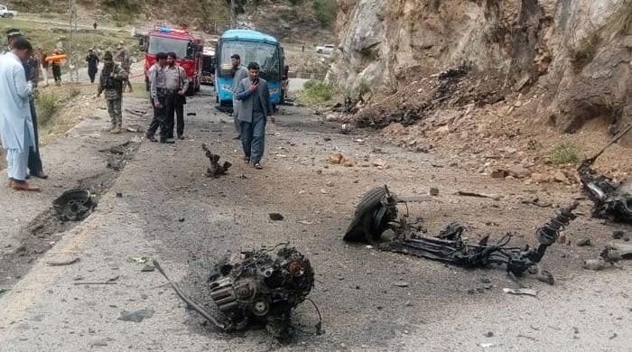 Four 'terrorists' involved in Bisham suicide attack on Chinese engineers arrested - Vimarsana News