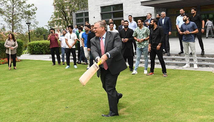 US envoy hosts pre-World Cup meet-and-greet event for Pakistan team