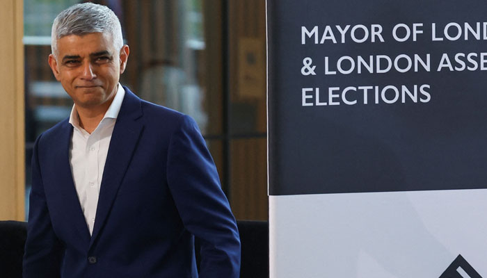 Sadiq Khan clinches London mayor's post for record third time 