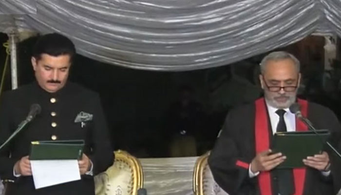 Faisal Karim Kundi takes oath as KP governor