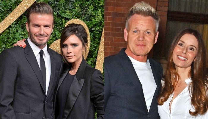 David, Victoria Beckham hang out with Gordon, Tana Ramsay