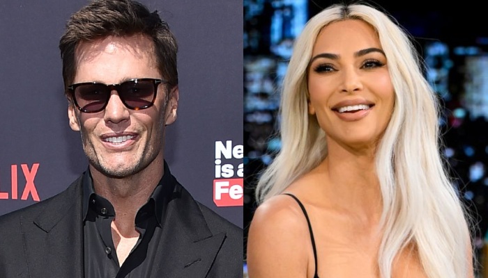 Kim Kardashian wins 'The Tom Brady Roast' crowd back with THIS JOKE