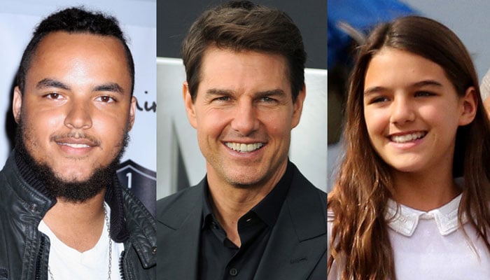 Rare snap shows Tom Cruise with adopted kids