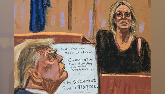 Why Stormy Daniels courtroom sketch filled internet with distaste