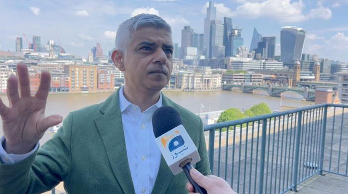 London mayor Sadiq Khan praises Geo News role during election campaign London mayor Sadiq Khan praises Geo News role during election campaign