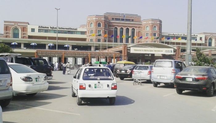 Lahore airport's immigration system catches fire