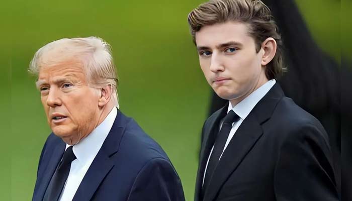 Donald Trump's youngest son Barron to make political debut