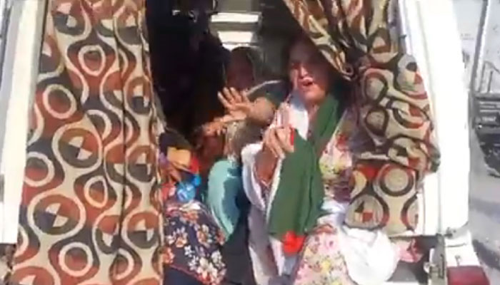 Usman Dar's mother briefly arrested as PTI takes out rallies to mark May 9 anniversary