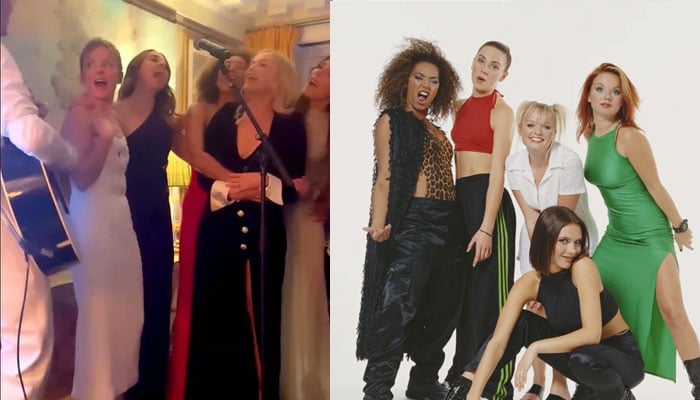 Spice Girls and Cruz Beckham unite for 'unseen' performance