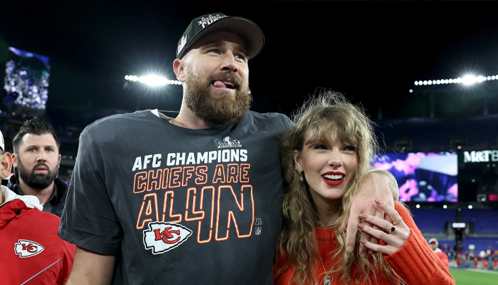 Travis Kelce 'blushed' when Taylor Swift attended first Chiefs game