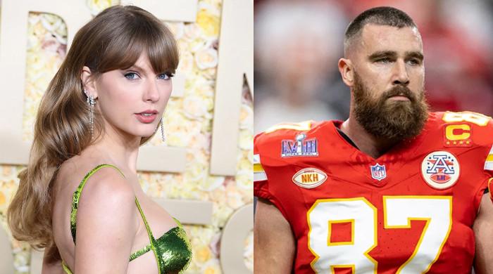 Travis Kelce spots Chiefs fan at Taylor Swift 'Eras Tour' concert