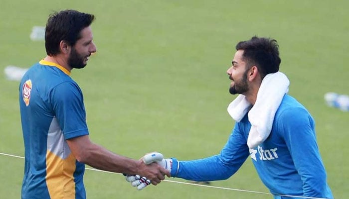 Shahid Afridi reacts to Virat Kohlis remarks on playing in Pakistan