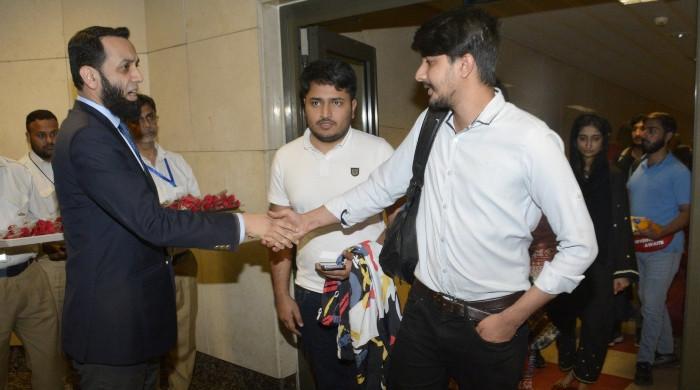 Another 347 Pakistani students return home from Bishkek as evacuations underway