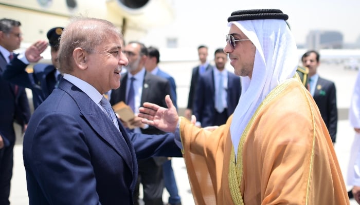 PM Shehbaz reaches UAE on important visit