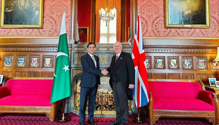 NA speaker highlights parliamentary diplomacy in meeting with British counterpart