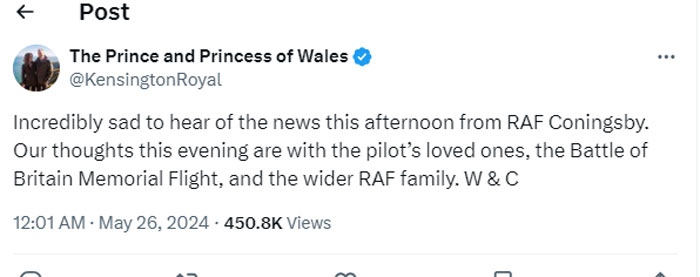 Kate Middleton issues heartfelt statement as she receives incredibly sad news