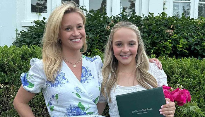 Reese Witherspoon celebrates look alike niece Abby Johns major milestone