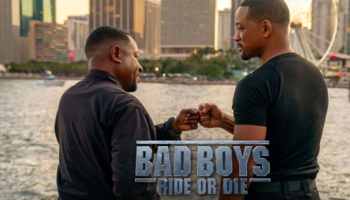 Will Smith makes a playful entry at Bad Boys: Ride or Die premiere